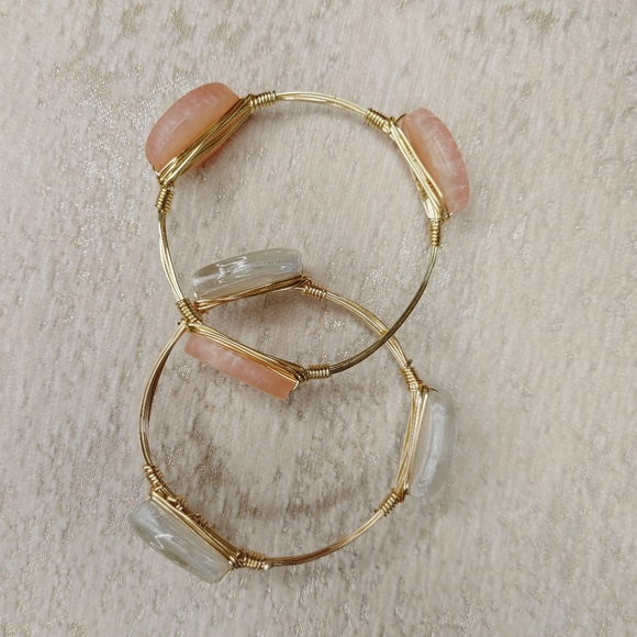 HANDMADE WIRE WRAPPED BANGLES - Picture 4 of 9